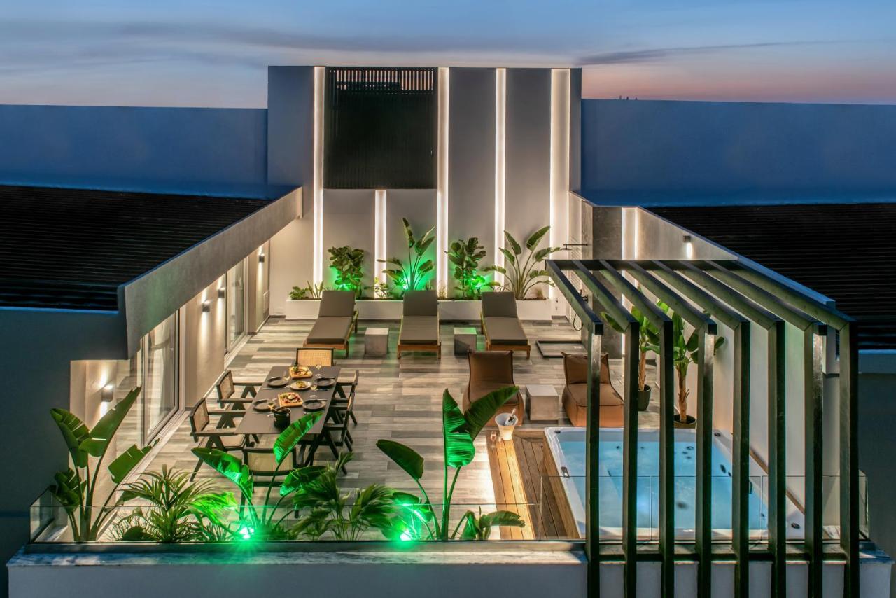 Maison Aqua Suite With Private Mini Pool Jacuzzi Hersonissos  Exterior photo