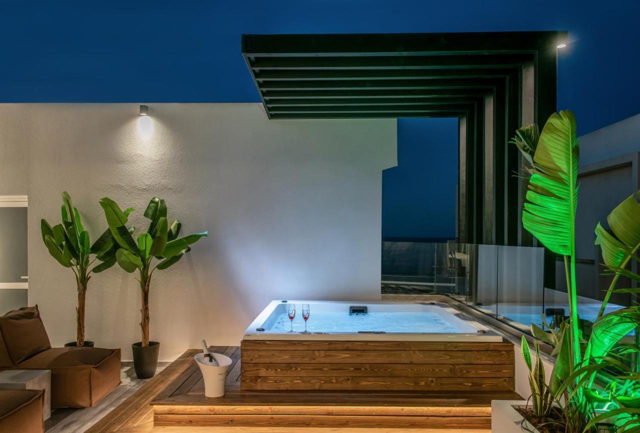 Maison Aqua Suite With Private Mini Pool Jacuzzi Hersonissos  Exterior photo